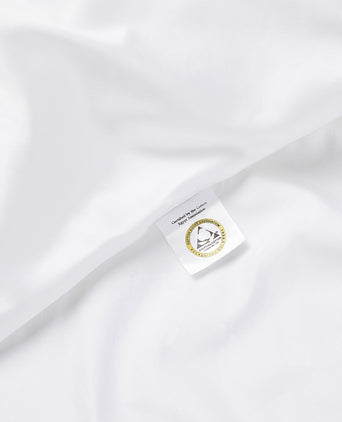 Okura Duvet Cover Set Egyptian Cotton 600TC Sateen | White Okura Duvet Cover Set Egyptian Cotton 600TC Sateen | White