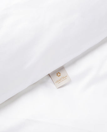 Okura Duvet Cover Set Egyptian Cotton 600TC Sateen | White Okura Duvet Cover Set Egyptian Cotton 600TC Sateen | White