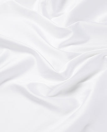 Okura Duvet Cover Set Egyptian Cotton 600TC Sateen | White Okura Duvet Cover Set Egyptian Cotton 600TC Sateen | White
