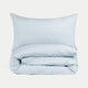 Duvet Cover Set Egyptian Cotton Percale 400 TC | Pastel Blue