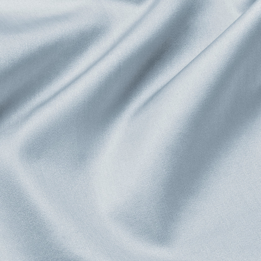 Duvet Cover Set & Fitted Sheet Sateen | Pastel Blue