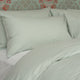 Set van 2 Kussenslopen Egyptisch katoen 400TC Percal | Pastel Green