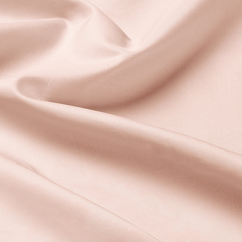 Duvet Cover Set Egyptian Cotton Percale 400 TC | Blush Pink