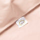 Duvet Cover Set Egyptian Cotton Percale 400 TC | Blush Pink