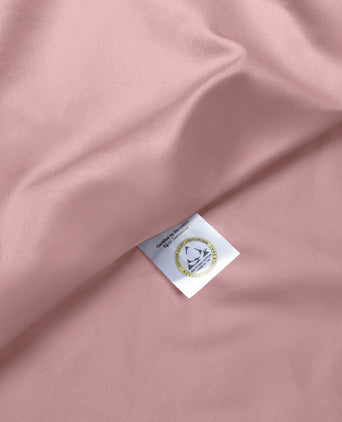 Duvet Cover Set + Fitted Sheet Egyptian Cotton Sateen | Blush Pink Duvet Cover Set + Fitted Sheet Egyptian Cotton Sateen | Blush Pink