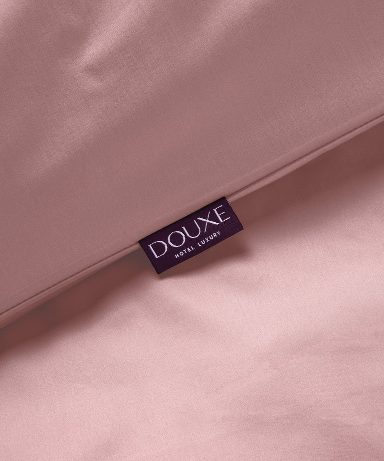 Duvet Cover Set Egyptian Cotton Sateen 400 TC | Blush Pink
