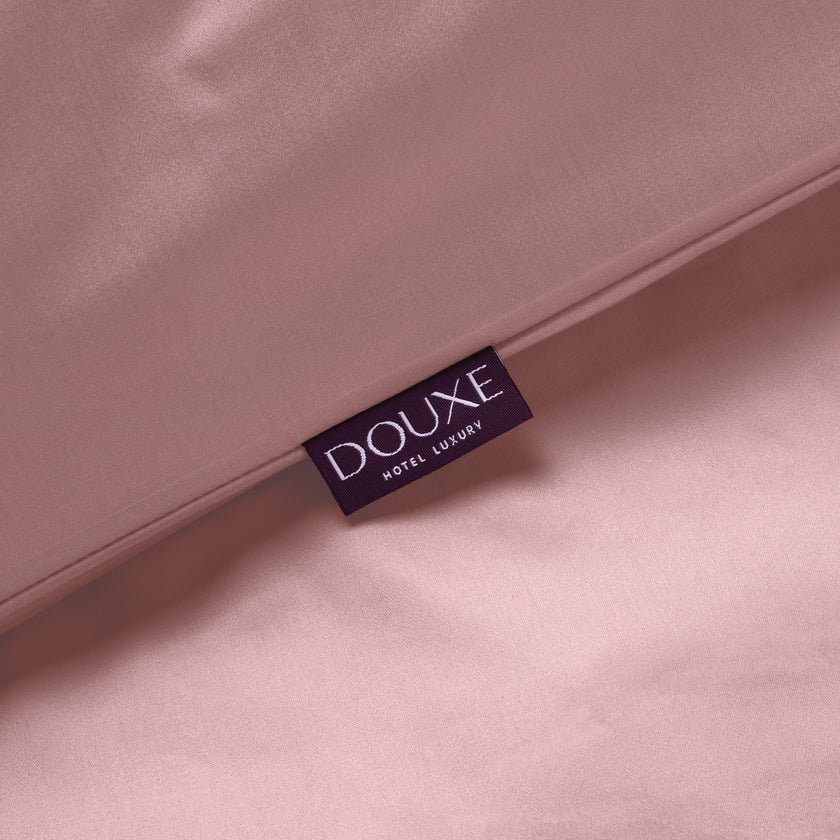 Duvet Cover Set Egyptian Cotton Sateen 400TC | Blush Pink