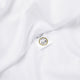 Pulitzer Duvet Cover Set - 400TC Sateen Egyptian Cotton | White