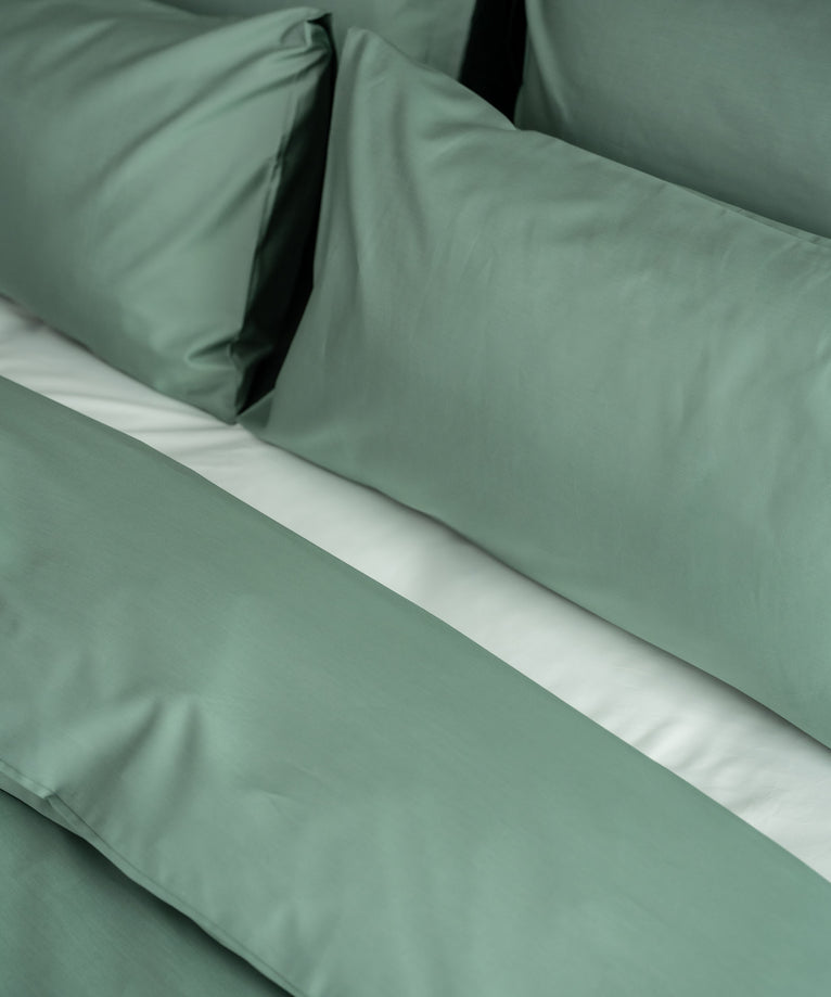Duvet Cover Set Egyptian Cotton Sateen 400 TC | Sage Green