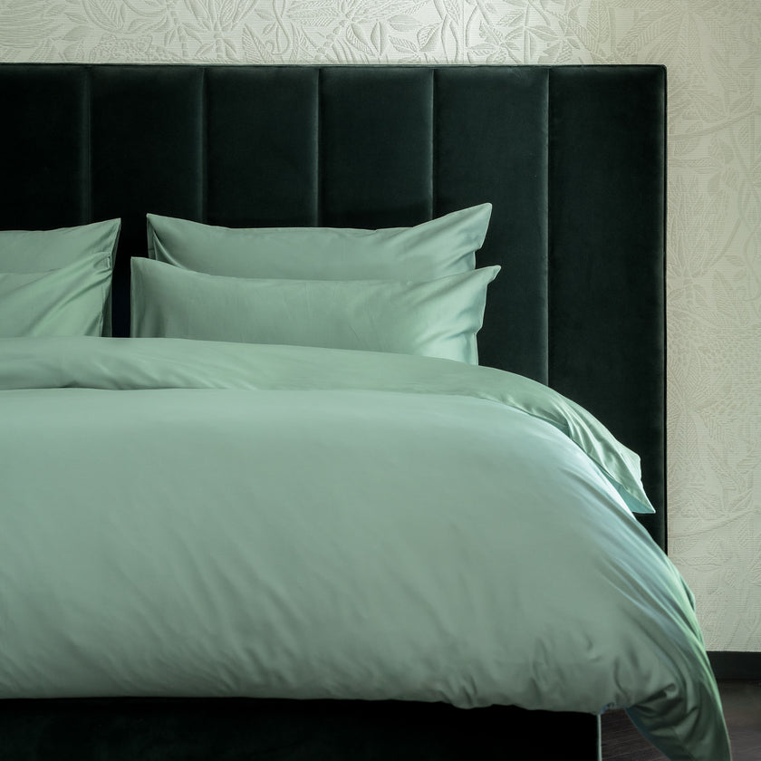 Duvet Cover Set Egyptian Cotton Sateen 400 TC | Sage Green