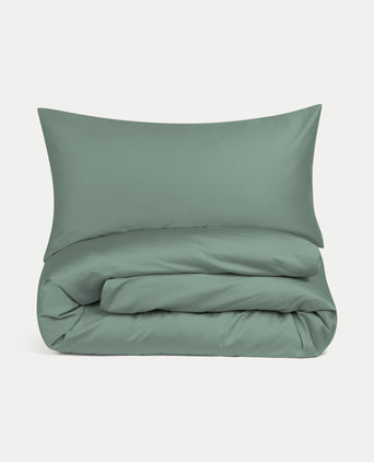 Kids Duvet Cover Egyptian Cotton Sateen 400TC Sage Green - Petit Hôtel Kids Duvet Cover Egyptian Cotton Sateen 400TC Sage Green - Petit Hôtel