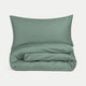Dekbedovertrekset Egyptisch katoen Satijn 400TC | Sage Green