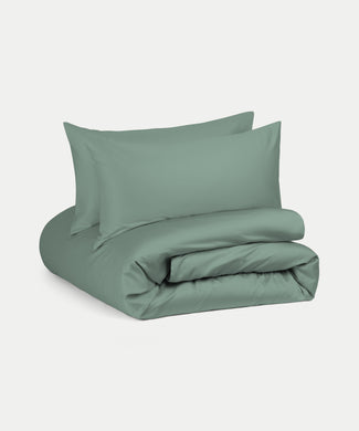 Duvet Cover Set Egyptian Cotton Sateen 400 TC | Sage Green Duvet Cover Set Egyptian Cotton Sateen 400 TC | Sage Green