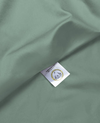 Kids Duvet Cover Egyptian Cotton Sateen 400TC Sage Green - Petit Hôtel Kids Duvet Cover Egyptian Cotton Sateen 400TC Sage Green - Petit Hôtel