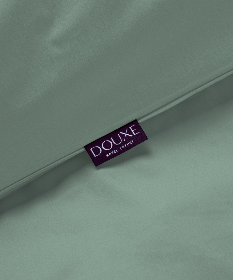 Duvet Cover Set Egyptian Cotton Sateen 400 TC | Sage Green