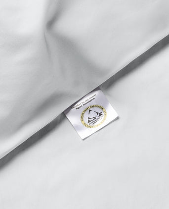 Duvet Cover Set Egyptian Cotton Percale 400 TC | Silver Grey Duvet Cover Set Egyptian Cotton Percale 400 TC | Silver Grey