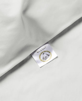 Duvet Cover Set 400TC Percale Egyptian Cotton | Silver Grey Duvet Cover Set 400TC Percale Egyptian Cotton | Silver Grey