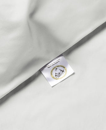 Kids Duvet Cover Egyptian Cotton Percale 400TC Silver Grey - Petit Hôtel Kids Duvet Cover Egyptian Cotton Percale 400TC Silver Grey - Petit Hôtel