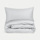 Duvet Cover Set Egyptian Cotton Sateen 400 TC | Silver Grey
