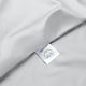 Duvet Cover Set Egyptian Cotton Sateen 400 TC | Silver Grey