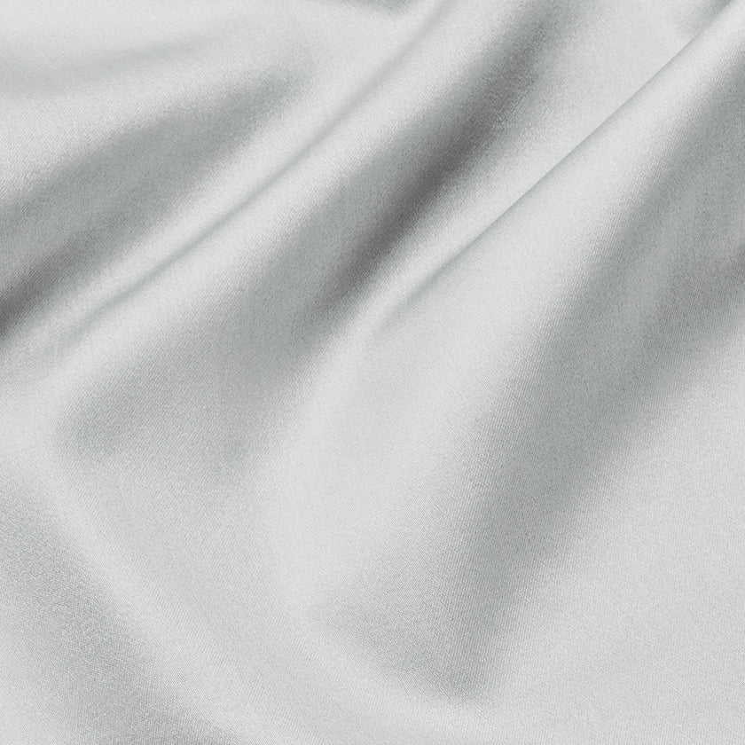 Duvet Cover Set Egyptian Cotton Sateen 400 TC | Silver Grey