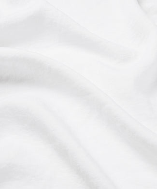 Duvet Cover Set & Fitted Sheet Washed Linen | White Duvet Cover Set & Fitted Sheet Washed Linen | White