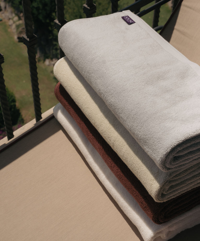 Towel zero-twist cotton 100x150 cm | Pebble Beach