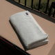 Towel zero-twist cotton 100x150 cm | Silver Grey