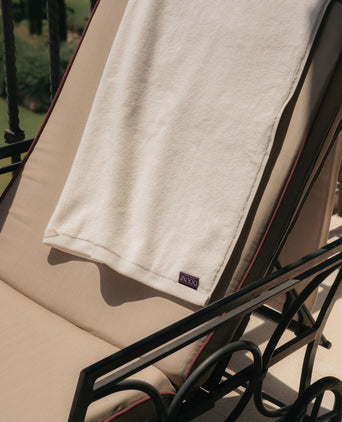Towel zero-twist cotton 100x150 cm | White Towel zero-twist cotton 100x150 cm | White