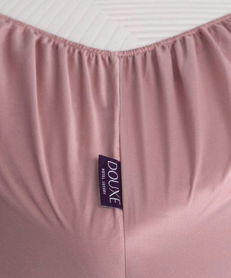 Duvet Cover Set + Fitted Sheet Egyptian Cotton Sateen | Blush Pink