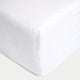 Fitted Sheet 100% Washed Linen | White
