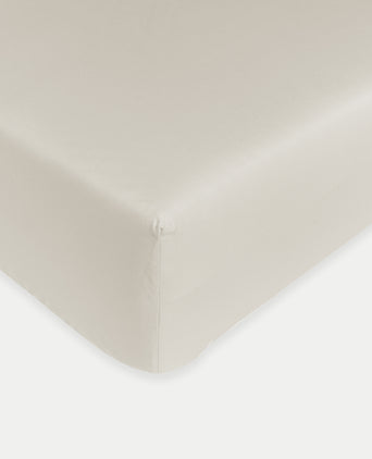 Fitted Sheet Egyptian Cotton Percale 400TC | Greige Fitted Sheet Egyptian Cotton Percale 400TC | Greige