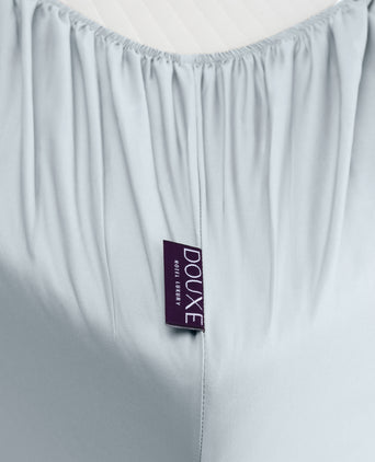 Duvet Cover Set & Fitted Sheet Percale | Pastel Blue Duvet Cover Set & Fitted Sheet Percale | Pastel Blue