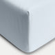 Hoeslaken Egyptisch katoen Percal 400TC | Pastel Blue
