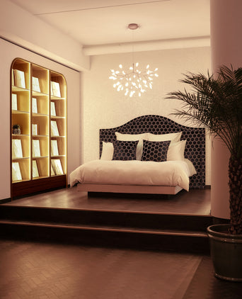 Hotel Pulitzer Headboard Beige Hotel Pulitzer Headboard Beige