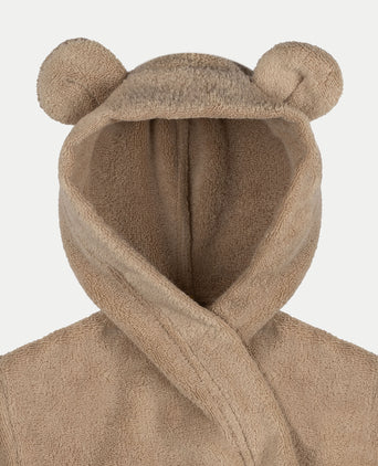 Bathrobe Kids zero-twist cotton | Latte Bathrobe Kids zero-twist cotton | Latte