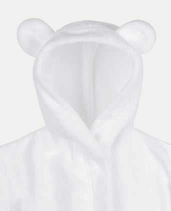 Bathrobe Kids zero-twist cotton | White Bathrobe Kids zero-twist cotton | White