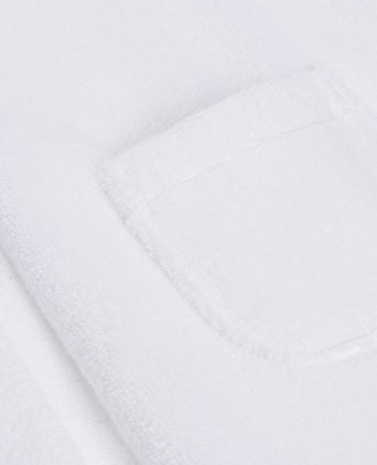 Bathrobe Kids zero-twist cotton | White Bathrobe Kids zero-twist cotton | White