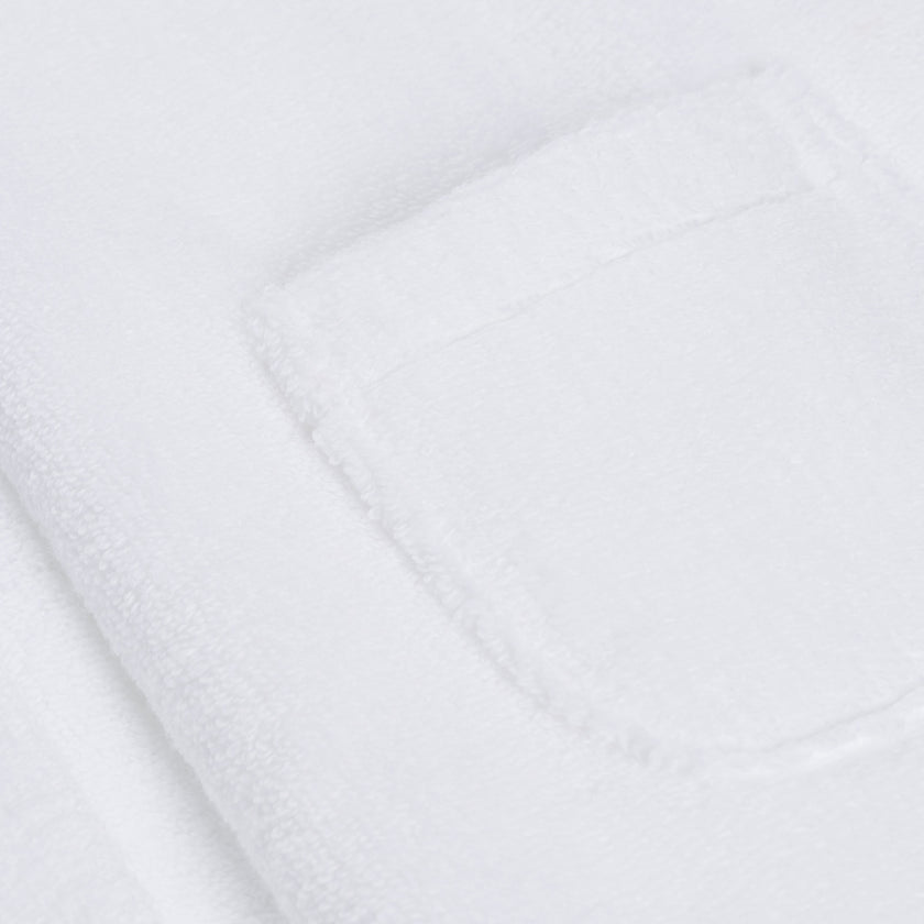 Bathrobe Kids zero-twist cotton | White