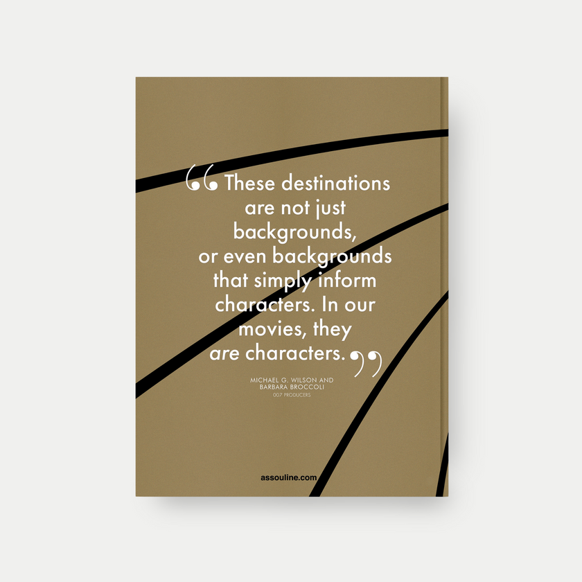 James Bond Destinations - Assouline Coffee Table Book