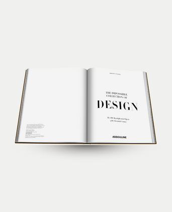 The Impossible Collection of Design - Assouline Coffee Table Book The Impossible Collection of Design - Assouline Coffee Table Book