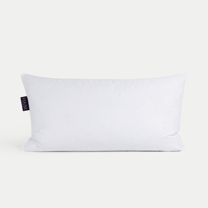 2x Down Pillows 50x90 cm + 2x Microfiber Body Pillows 60x90 cm