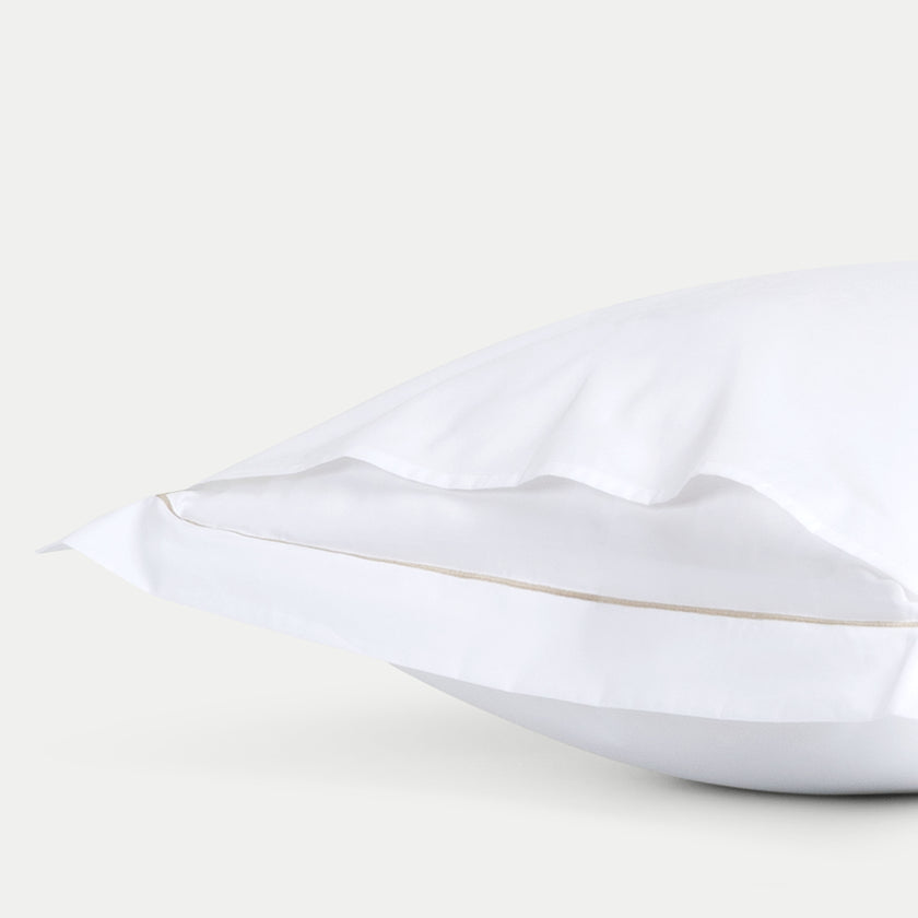 Pillowcase Egyptian Cotton Percale 400TC | Carmel