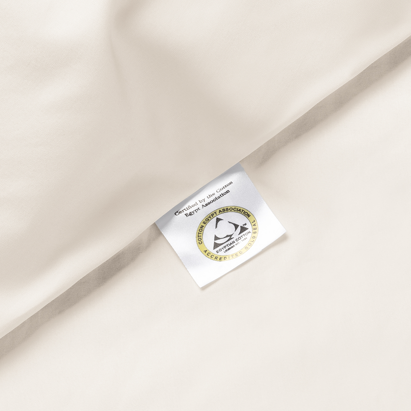 Kids Pillowcase Egyptian Cotton Percale 400TC Chalk White - Petit Hôtel