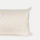 Set of 2 Pillowcases Egyptian Cotton Percale 400TC | Chalk White