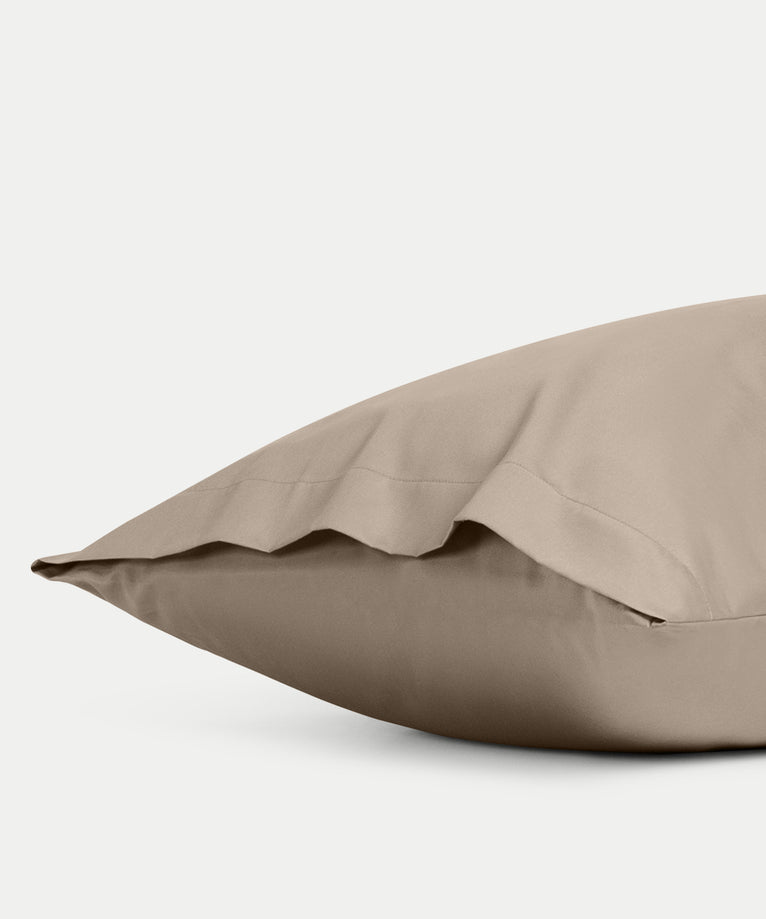 Pillowcase Egyptian Cotton Sateen 400 TC | Champagne