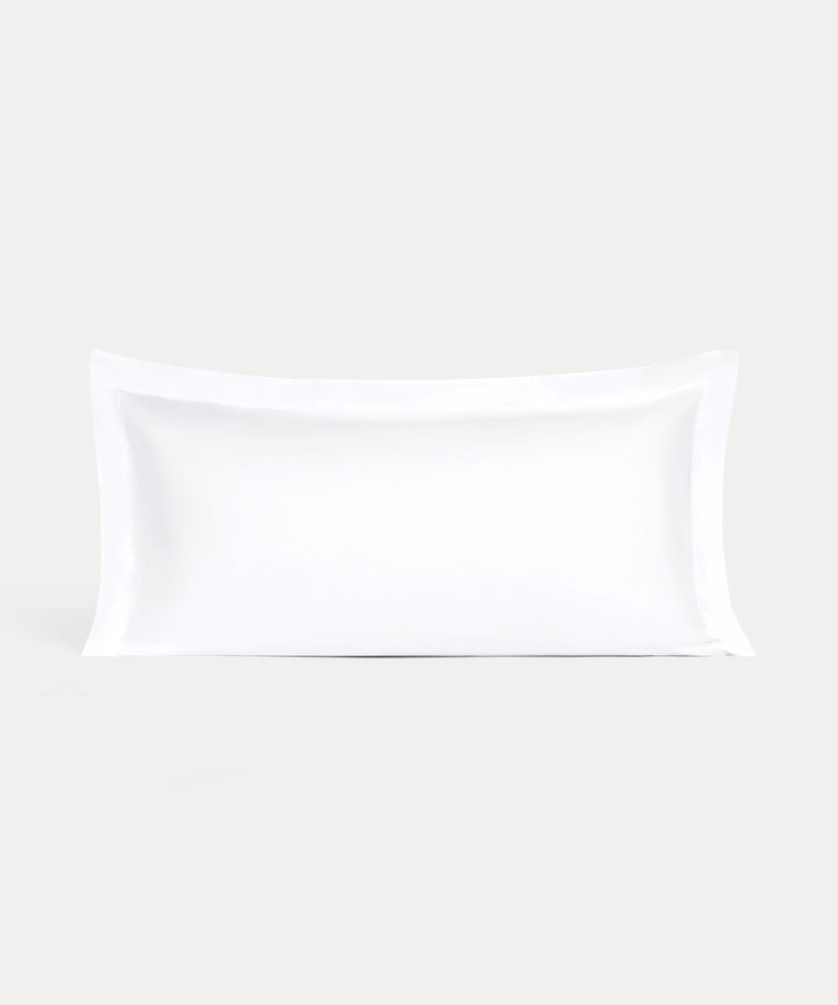 Conservatorium Pillowcase Egyptian Cotton Percale 400 TC | White