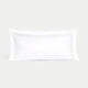 Conservatorium Pillowcase Egyptian Cotton Percale 400 TC | White