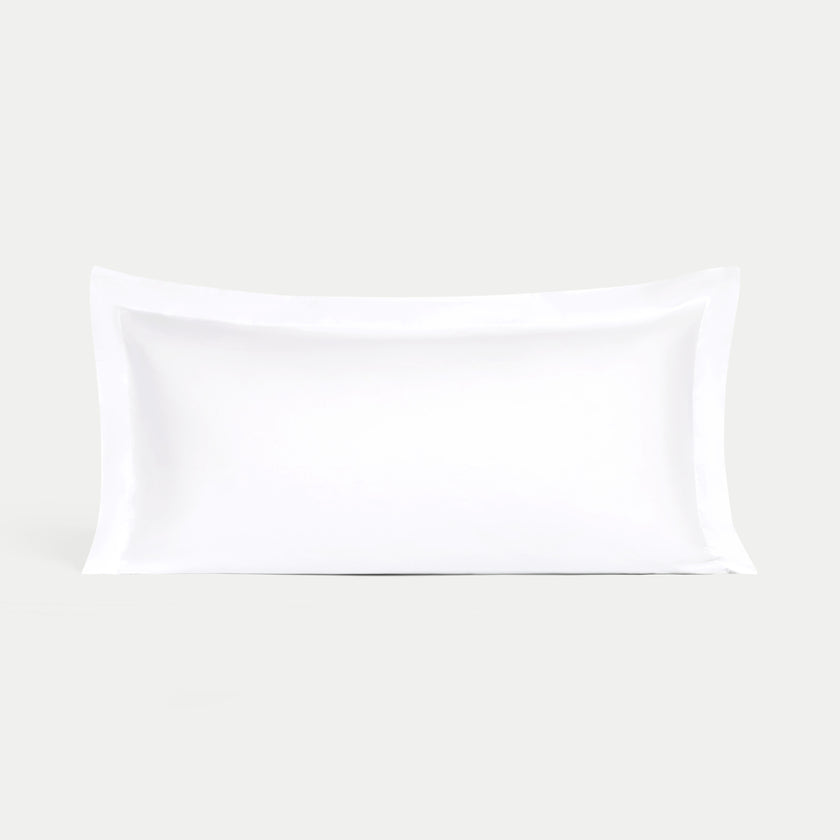 Conservatorium Pillowcase Egyptian Cotton Percale 400 TC | White