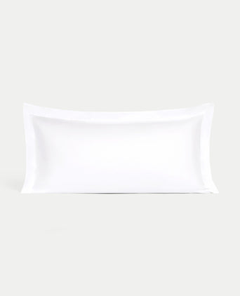 Set of 2 Conservatorium Pillowcases Egyptian Cotton Percale 400TC | White Set of 2 Conservatorium Pillowcases Egyptian Cotton Percale 400TC | White